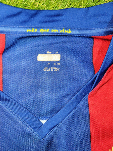 Marquez Barcelona Anniversary Home 2007 2008 Jersey Shirt Camiseta XL SKU# 237741-655 Nike