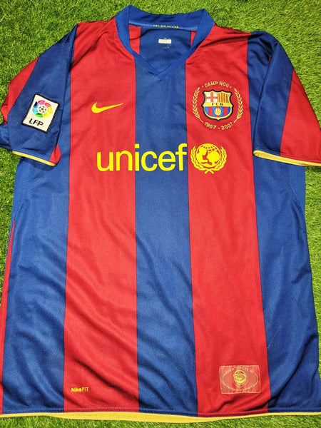 Marquez Barcelona Anniversary Home 2007 2008 Jersey Shirt Camiseta XL SKU# 237741-655 Nike