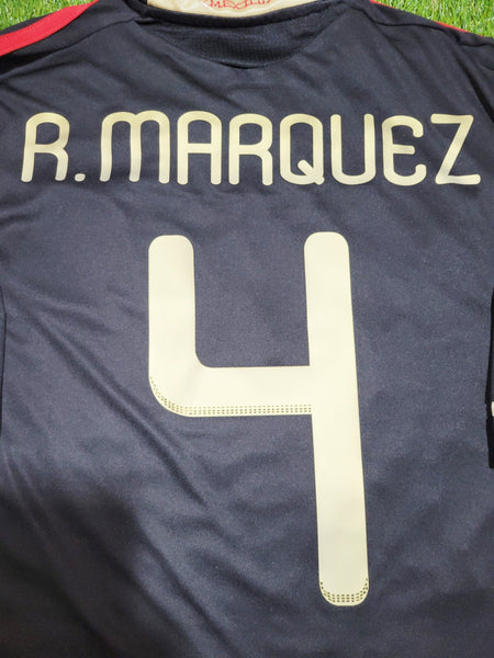 Marquez Mexico 2011 GOLD CUP FINAL Soccer Away Jersey Shirt L SKU# V31526 Adidas