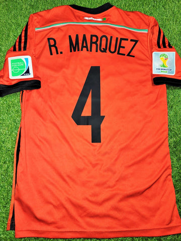 Marquez Mexico 2014 WORLD CUP Away Soccer Jersey M SKU# G74508 Adidas