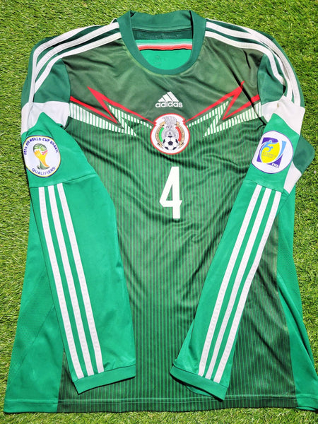 Marquez Mexico 2014 WORLD CUP QUALIFIERS Home Soccer Jersey Shirt M SKU# G86988 Adidas