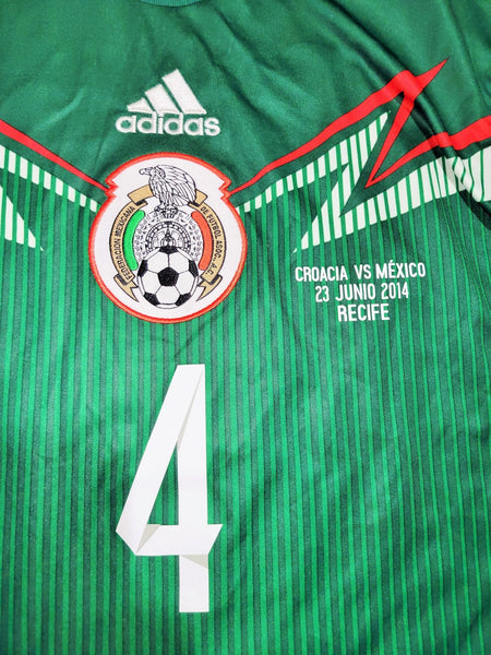 Marquez Mexico 2014 World Cup Soccer Home Jersey Shirt Camiseta M SKU# G86985 Adidas