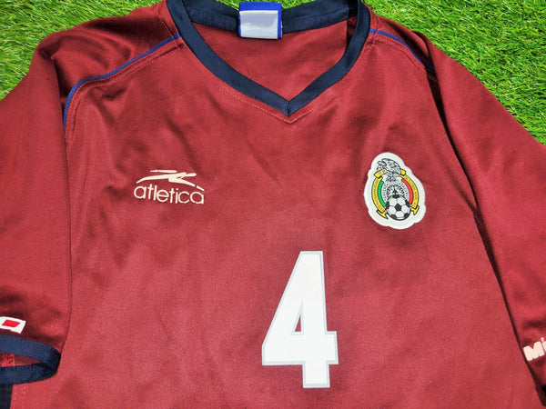 Marquez Mexico Altletica 2002 Soccer Third Jersey Camiseta L Adidas