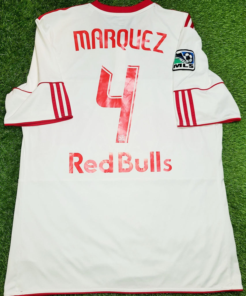 Adidas Henry New York NY Red Bulls 2010 2011 Debut Home Soccer Jersey Shirt XL SKU#P57131