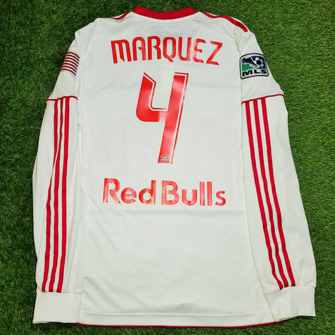 Marquez New York NY Red Bulls 2010 2011 DEBUT PLAYER ISSUE Home Jersey Shirt Camiseta L SKU# P57132 foreversoccerjerseys