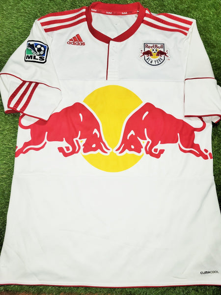 Marquez New York NY Red Bulls 2010 2011 DEBUT Soccer Jersey Shirt L SKU# P57131 Adidas