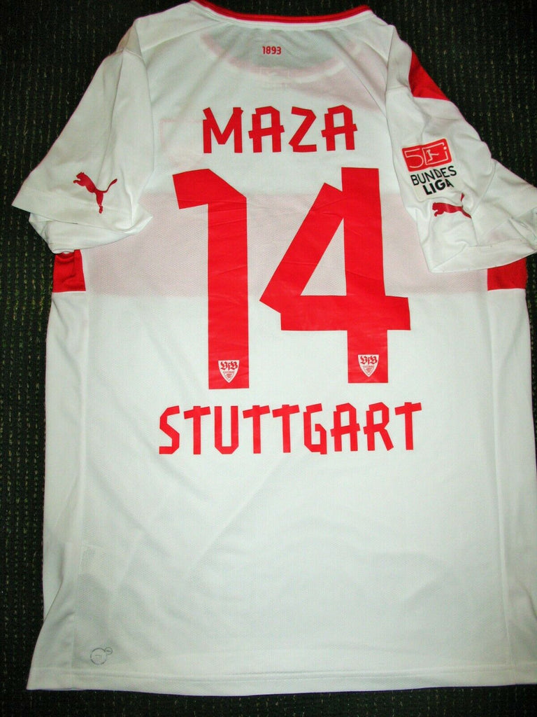 Maza Rodriguez Vfb Stuttgart 2012 2013 MATCH WORN Jersey Shirt Spielertrikot - foreversoccerjerseys
