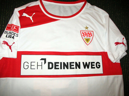 Maza Rodriguez Vfb Stuttgart 2012 2013 MATCH WORN Jersey Shirt Spielertrikot - foreversoccerjerseys