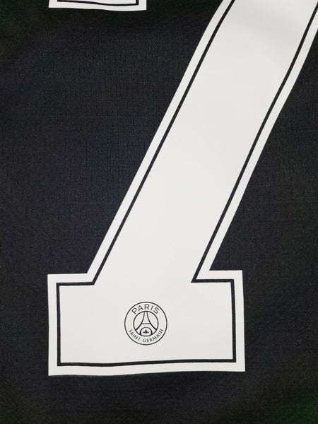 Mbappe Psg Paris Saint Germain 2018 2019 JORDAN VAPORKNIT PLAYER ISSUE Black Away Jersey BNWT M SKU# 918923-012 foreversoccerjerseys