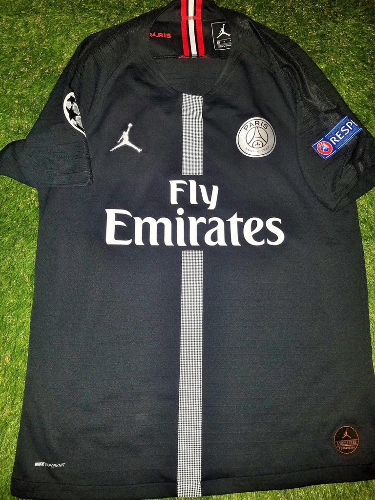 Paris Saint Germain PSG 2018/2019 Black Third Kit Jersey Mbappe