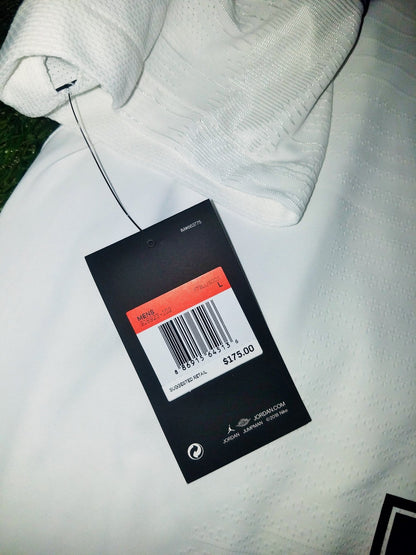 Mbappe Psg Paris Saint Germain JORDAN VAPORKNIT PLAYER ISSUE 2018 2019 White Jersey SKU# 918923-102 BNWT L foreversoccerjerseys