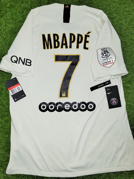 Mbappe Psg Paris Saint Germain VAPORKNIT PLAYER ISSUE 2018 2019 Away Jersey BNWT L SKU# 918924-073 Nike