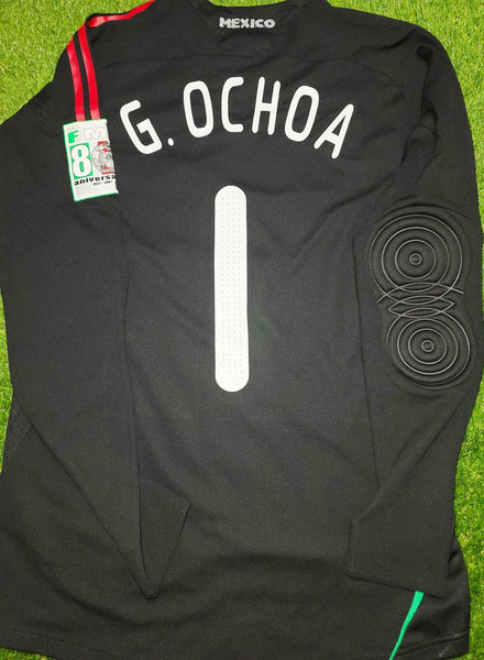 Memo Ochoa Mexico 2008 2009 FORMOTION PLAYER ISSUE GK Jersey Shirt Camiseta L SKU# 636269 AZB001 foreversoccerjerseys