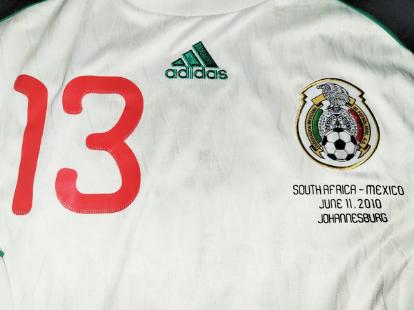 Memo Ochoa Mexico 2010 WORLD CUP GK Soccer Jersey Shirt L SKU# P41385 Adidas