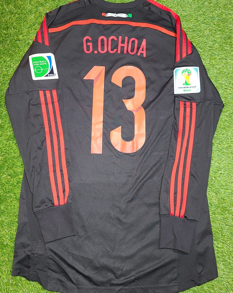 Memo Ochoa Mexico 2014 WORLD CUP GK Jersey Shirt Camiseta M SKU# G86995 foreversoccerjerseys