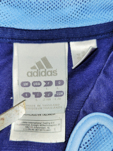 Messi Argentina 2004 2005 DEBUT Blue Jersey Shirt Camiseta L SKU# 645785 foreversoccerjerseys