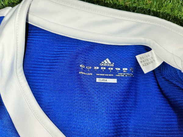 Messi Argentina 2010 WORLD CUP Away Jersey Shirt Camiseta L SKU# P47053 AZB001 foreversoccerjerseys