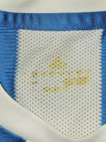 Messi Argentina 2010 WORLD CUP Home Soccer Jersey Shirt L SKU# P79919 Adidas