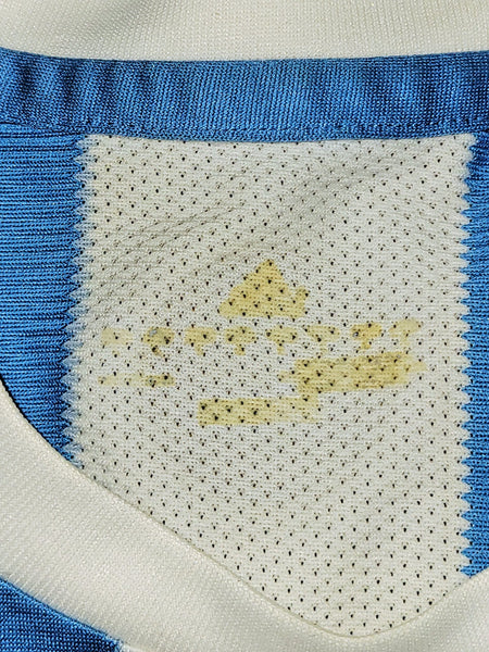 Messi Argentina 2010 WORLD CUP Home Soccer Jersey Shirt L SKU# P79919 Adidas