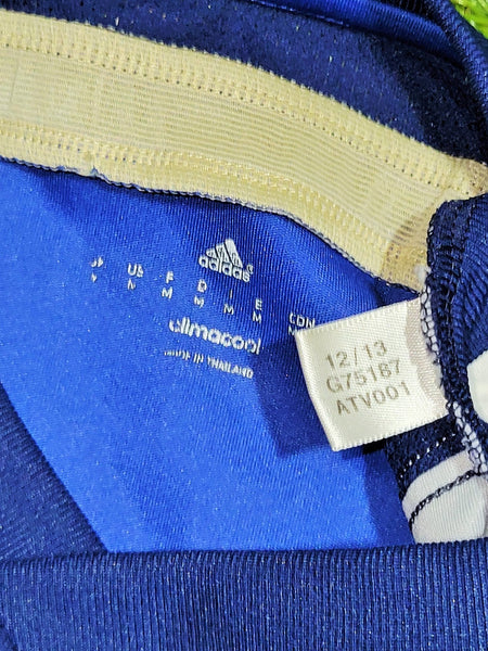 Messi Argentina 2014 WORLD CUP FINAL Away Soccer Jersey Shirt M SKU# G75187 Adidas