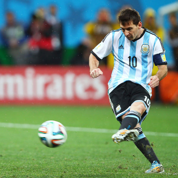 Messi Argentina 2014 WORLD CUP SEMIFINAL Jersey Shirt Camiseta BNWT M SKU# G74569 Adidas