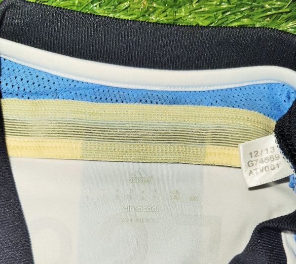 Messi Argentina 2014 WORLD CUP SEMIFINAL Jersey Shirt Camiseta L SKU# G74569 Adidas
