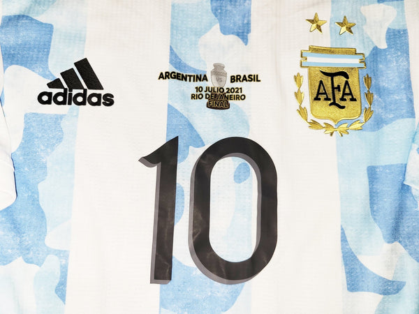 Messi Argentina 2020 2021 2022 COPA AMERICA FINAL PLAYER ISSUE Home Soccer Jersey Shirt BNWT M SKU# FS6568 Adidas