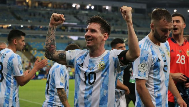 Messi Argentina 2020 2021 2022 COPA AMERICA FINAL PLAYER