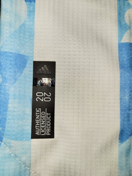 Messi Argentina 2020 2021 2022 FINALISSIMA PLAYER ISSUE Heat.Rdy Home Jersey Shirt Camiseta M SKU# FS6568 foreversoccerjerseys