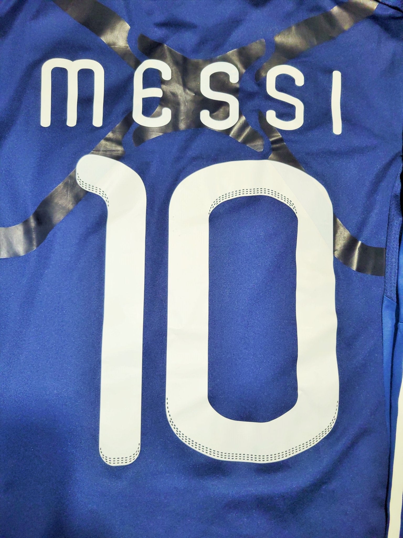 Messi Argentina COPA AMERICA TECHFIT PLAYER ISSUE 2011 Away Jersey