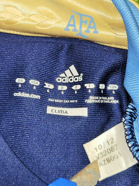 Messi Argentina COPA AMERICA TECHFIT PLAYER ISSUE 2011 Away Jersey Shirt Camiseta S SKU# V32087 Adidas