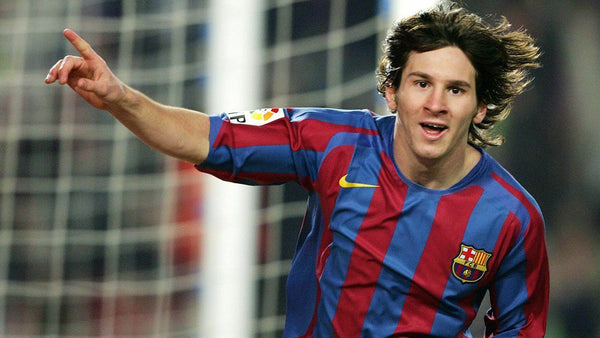 Messi Barcelona 2005 2006 Jersey Shirt Camiseta Maglia Trikot L SKU# 195970 foreversoccerjerseys