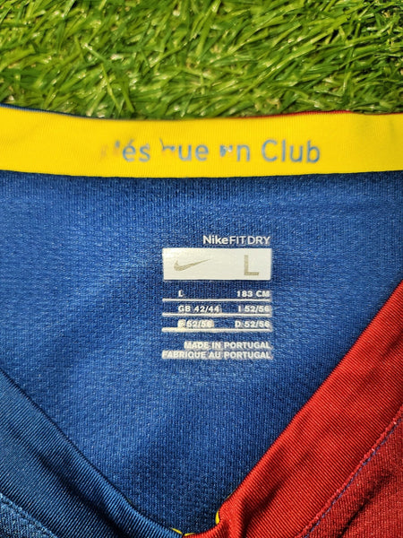 Messi Barcelona 2006 2007 Home Jersey Shirt Camiseta Maglia L SKU# 146980-426 foreversoccerjerseys