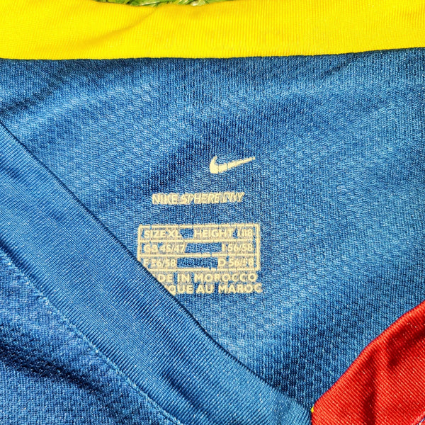 Messi Barcelona 2006 2007 Home Nike Jersey Shirt Camiseta XL SKU# F6AOM 146980 foreversoccerjerseys