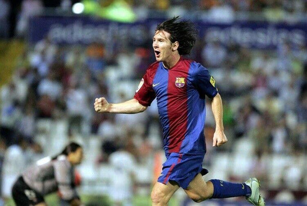 Messi Barcelona 2006 2007 Jersey Shirt Camiseta Maglia L - foreversoccerjerseys