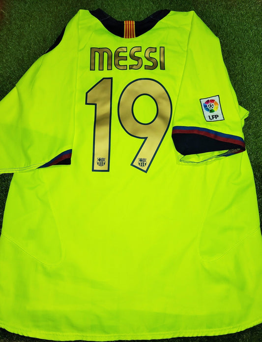 Messi Barcelona 2006 2007 Jersey Shirt Camiseta Maglia XL foreversoccerjerseys