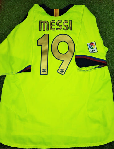 Messi Barcelona 2006 2007 Jersey Shirt Camiseta Maglia XL foreversoccerjerseys