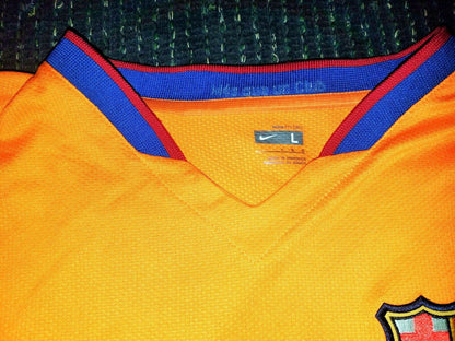 Messi Barcelona 2007 2008 Long Sleeve Jersey Shirt Camiseta Maglia Argentina L - foreversoccerjerseys