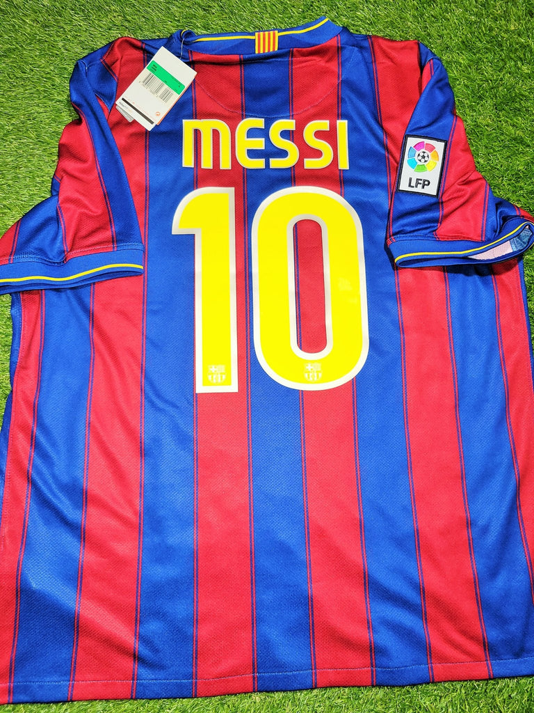 Messi Barcelona 2009 2010 Home Jersey Shirt Camiseta BNWT XL SKU# 343808-496 Nike