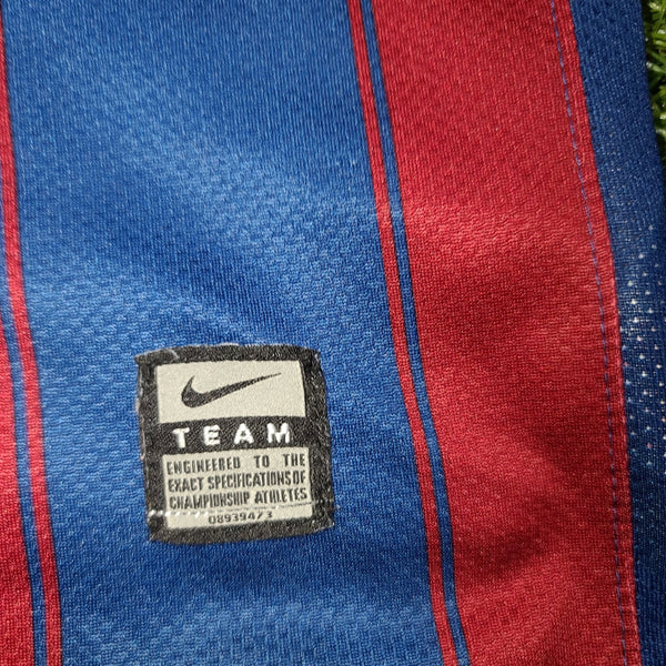 Messi Barcelona 2009 2010 Home Long Sleeve Jersey Shirt Camiseta XL SKU# 343812-496 foreversoccerjerseys