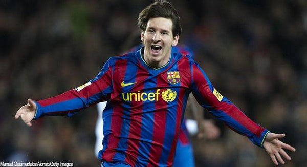 Messi Barcelona 2009 2010 Home Long Sleeve Jersey Shirt Camiseta XL SKU# 343812-496 foreversoccerjerseys