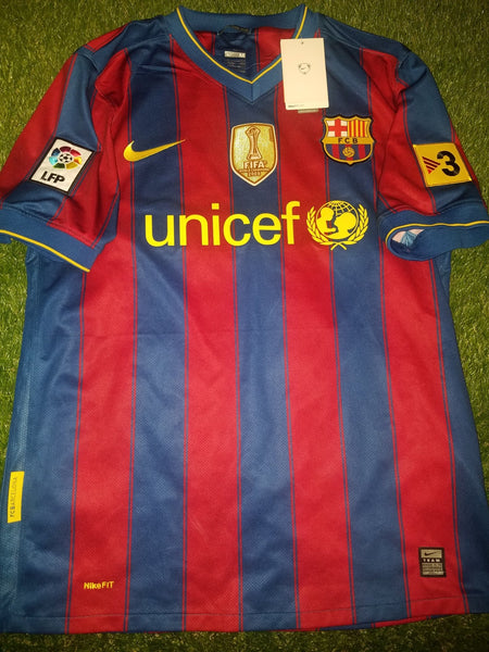 Messi Barcelona 2009 2010 Jersey Shirt Camiseta Maglia M BNWT SKU# 343808-496 foreversoccerjerseys