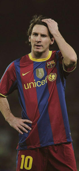 Messi Barcelona 2010 2011 Home Soccer Jersey Shirt S SKU# 382354-488 Nike