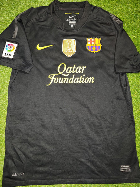 Messi Barcelona 2011 2012 Away Soccer Jersey Shirt M SKU# 419880-010 Nike