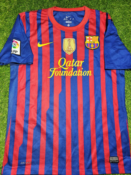 Messi Barcelona 2011 2012 Home Jersey Shirt Camiseta Maglia M SKU# 419877-486 Nike