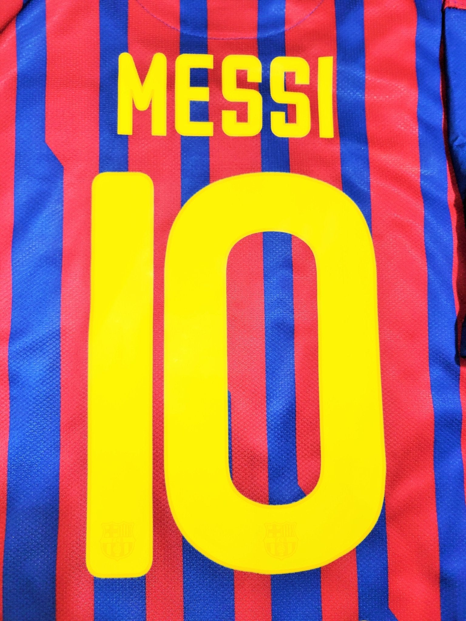 Messi Barcelona 2011 2012 Home Jersey Shirt Camiseta Maglia M SKU# 419877-486 Nike