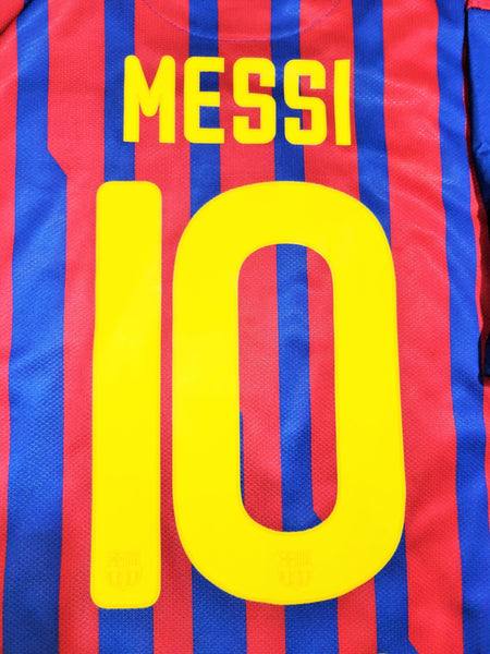 Messi Barcelona 2011 2012 Home Jersey Shirt Camiseta Maglia M SKU# 419877-486 Nike