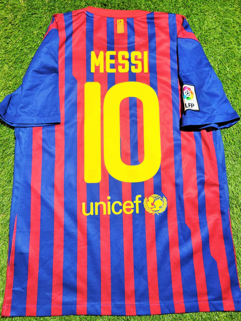 Messi Barcelona 2011 2012 Home Jersey Shirt Camiseta Maglia M SKU# 419877-486 Nike
