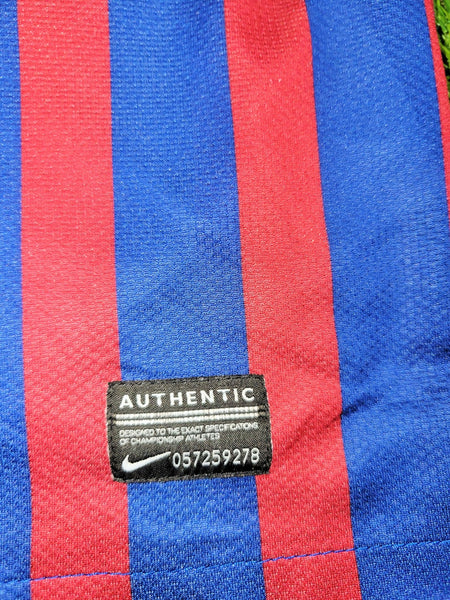 Messi Barcelona 2011 2012 Home Jersey Shirt Camiseta Maglia M SKU# 419877-486 Nike