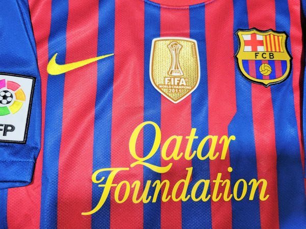 Messi Barcelona 2011 2012 Home Soccer Jersey Shirt BNWT M SKU# 419877-486 Nike